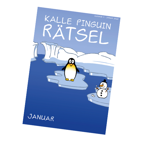 Kalle Pinguin Rätsel - Januar 2023