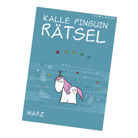 Kalle Pinguin Rätsel - März 2023
