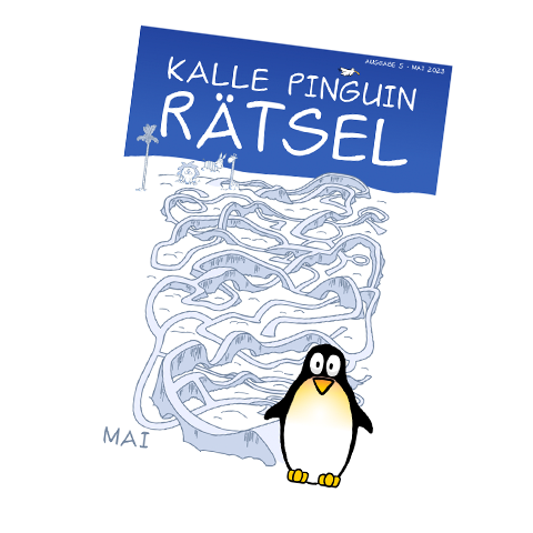 Kalle Pinguin Rätsel - Mai 2023