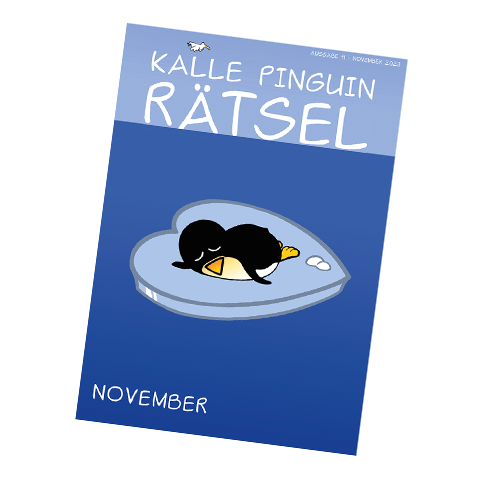 Kalle Pinguin Rätsel - November 2023