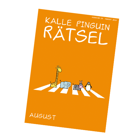 Kalle Pinguin Rätsel - August 2024